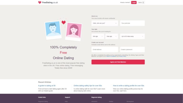 Free Dating Sites Created In 2005