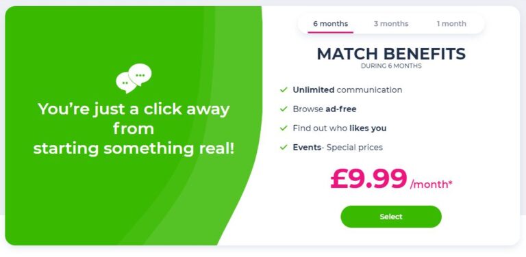 Match - subscription-model